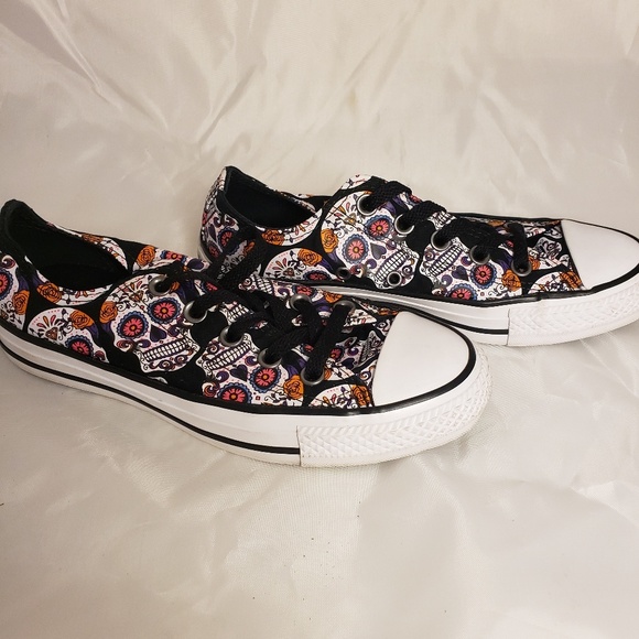 Converse Shoes - Converse All Star Sugar Skull Low Tops